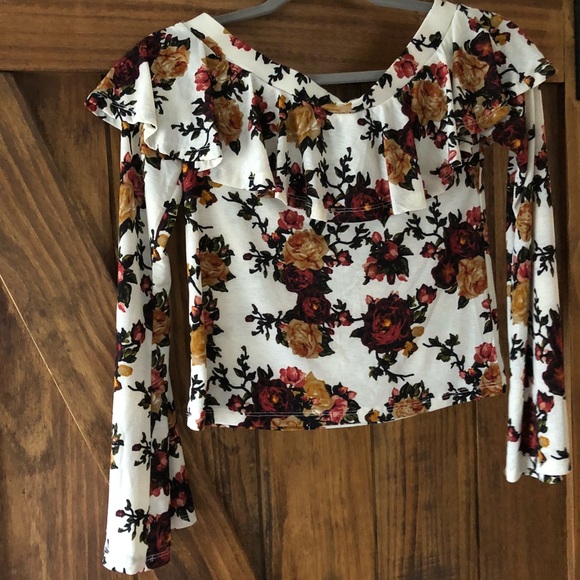 Nordstrom off the shoulder top - Picture 1 of 1